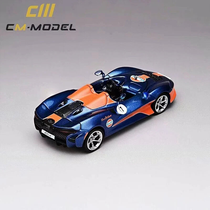 (CM64-Elva-11) Mclaren Elva Gulf (Dark Blue)