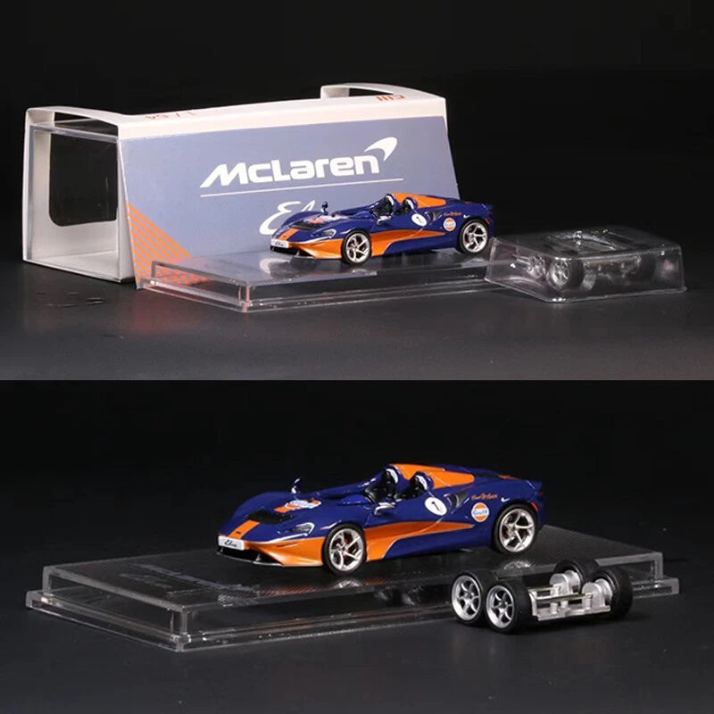 (CM64-Elva-11) Mclaren Elva Gulf (Dark Blue)