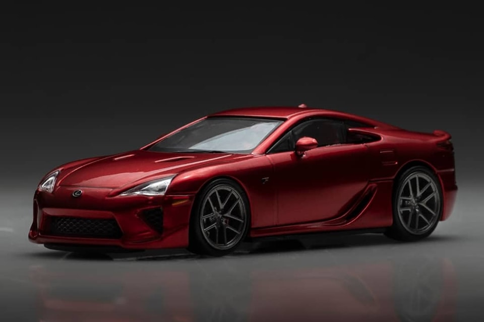 (CM64-LFA-04) Lexus LFA (Red)