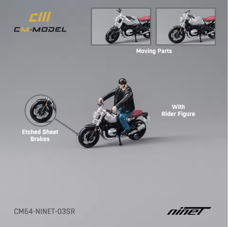 (CM64-NINET-03) Nine T (Silver)