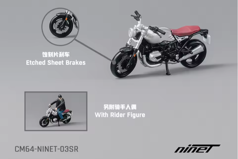 (CM64-NINET-03) Nine T (Silver)