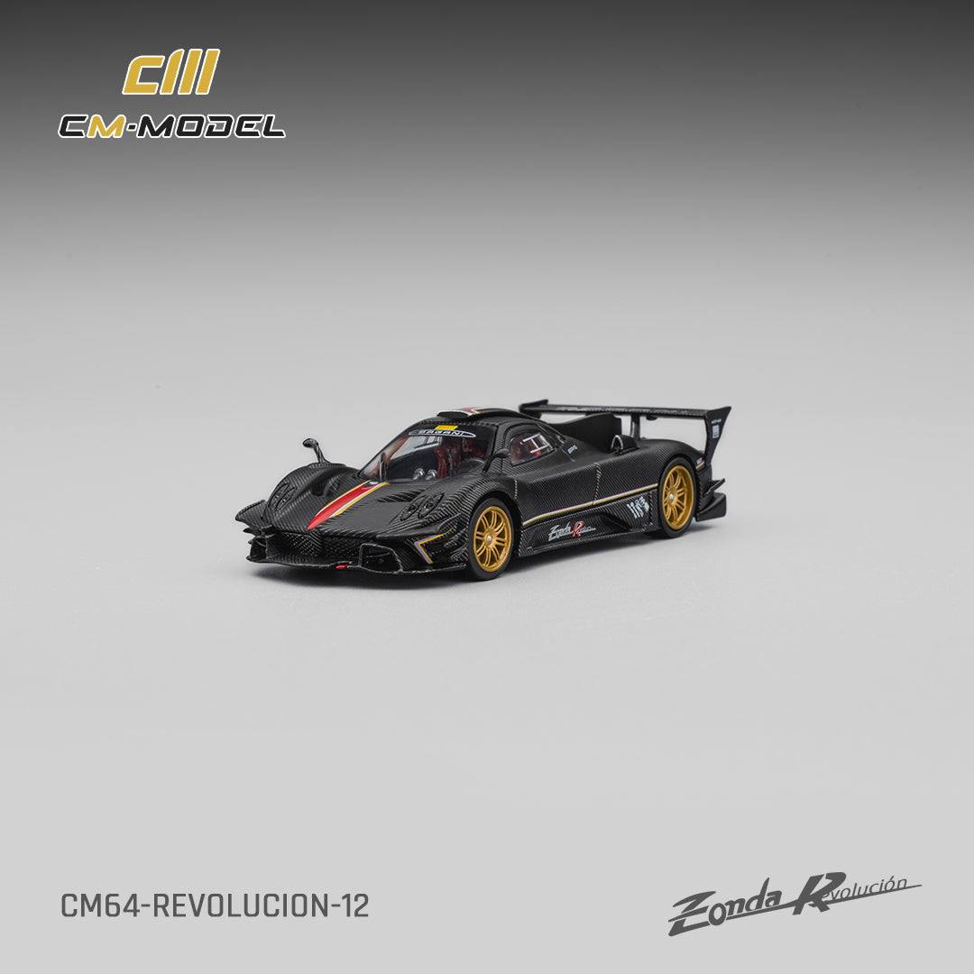 (CM64-Revolucion-12) Pagani Zonda Revlucion Drycarbon