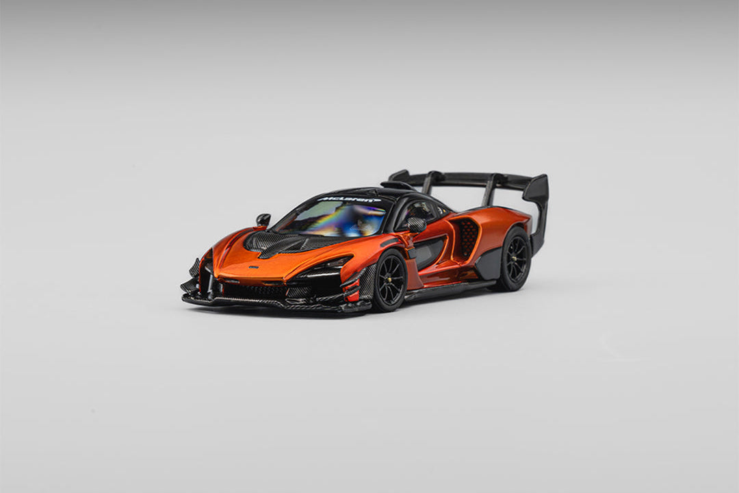 Pre-Order) (CM64-SennaGTR-10) Mclaren Senna GTR Volcano Orange
