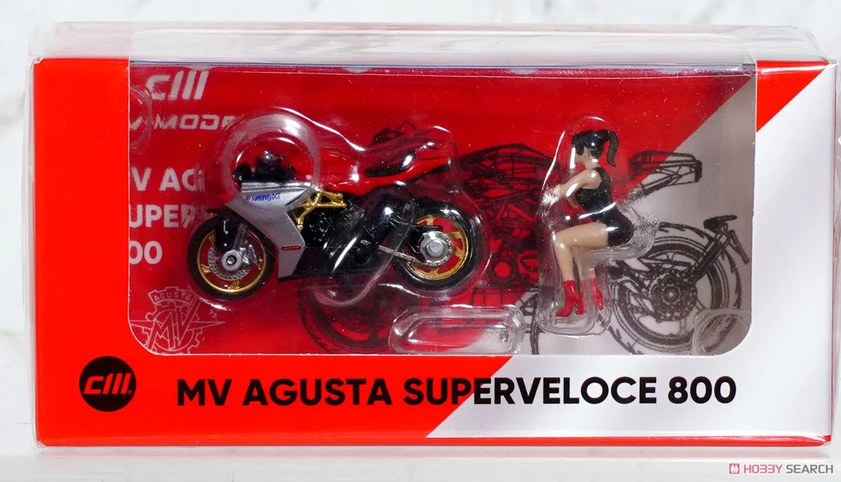 (CM64-SV800-01) MV Agusta SV800 with figurine