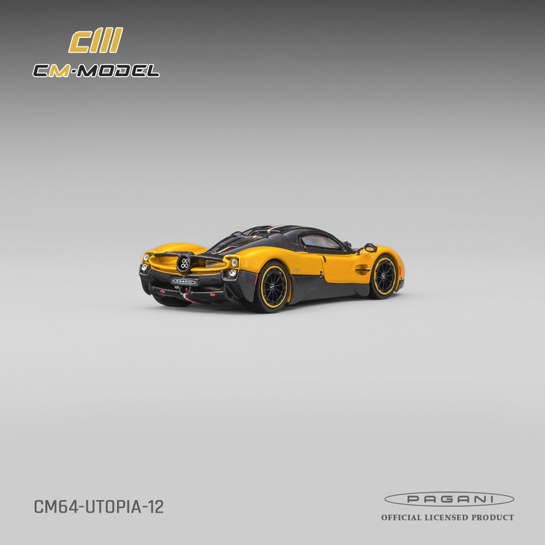 (Pre-Order)(CM64-UTOPIA-12) Pagani Utopia Giallo Ginevra