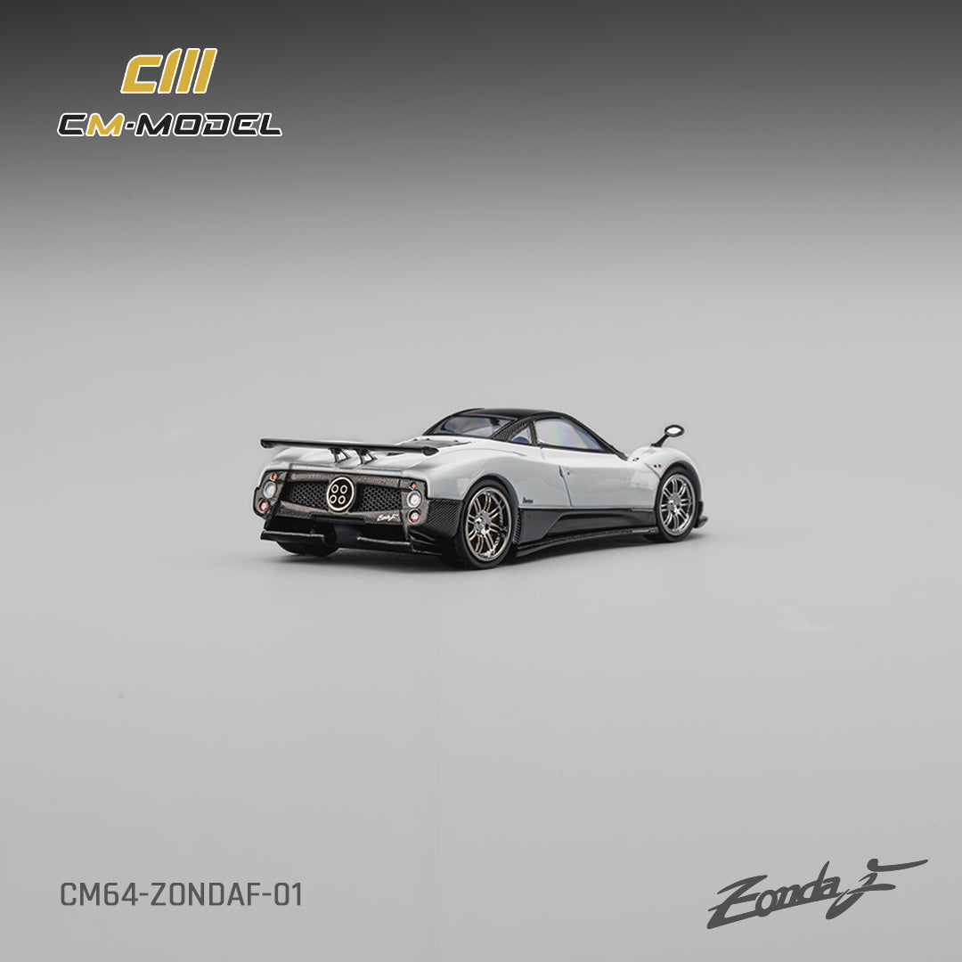 (CM64-ZondaF-01) Pagani ZondaF Pearl White