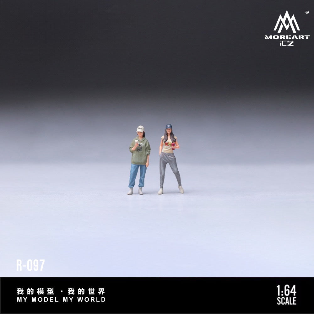 (Pre-Order) (MO223097) Casual Besties Resin Model set