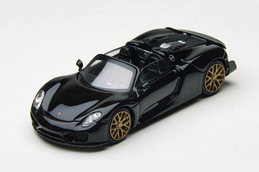(Pre-Order) (TM643528) Porsche Spyder black and gold