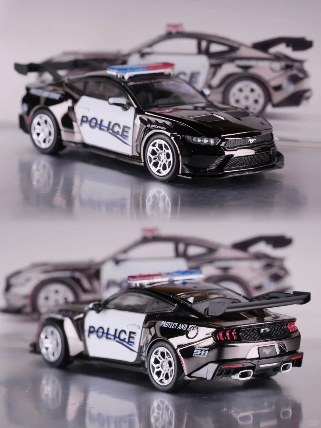 (CM64-GTD-Chrome) - Mustang GTD Chrome HEC Event Exclusive