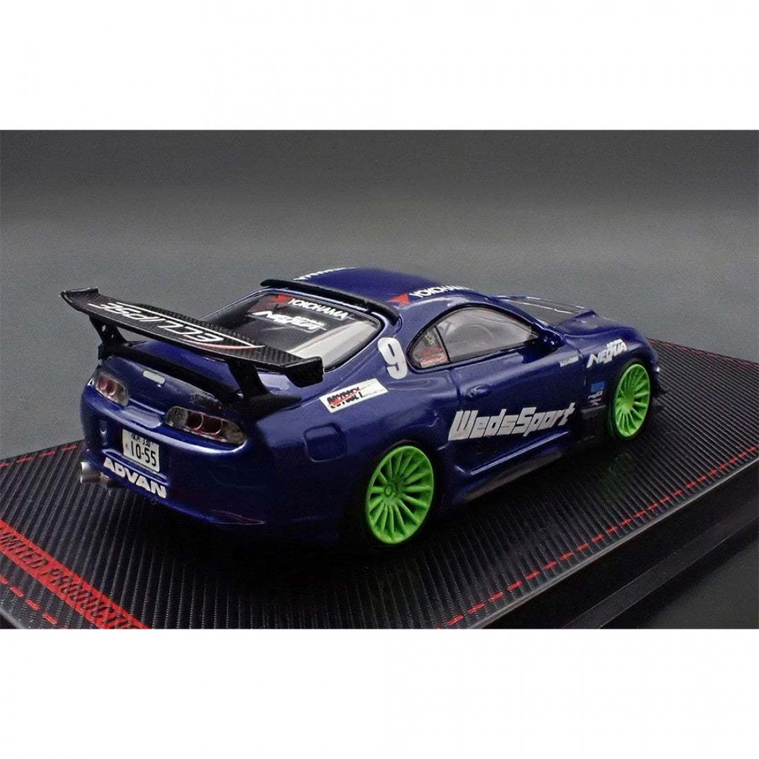 (Pre-Order)(IG3843) Toyota Supra JZA80 RZ Blue Metallic Manabu Orido