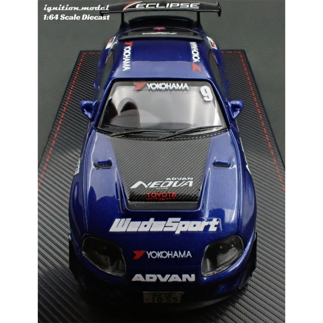 (Pre-Order)(IG3843) Toyota Supra JZA80 RZ Blue Metallic Manabu Orido