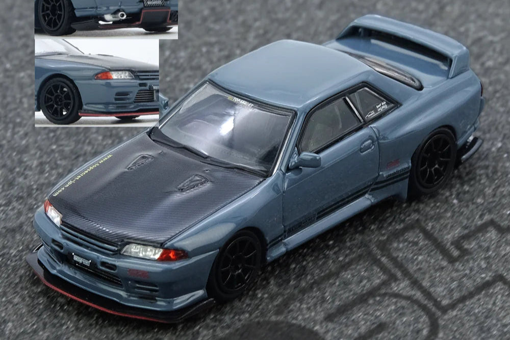 (Pre-Order) (IN64-R32TS-STGR) TOP SECRET R32 GT-R Stealth Grey