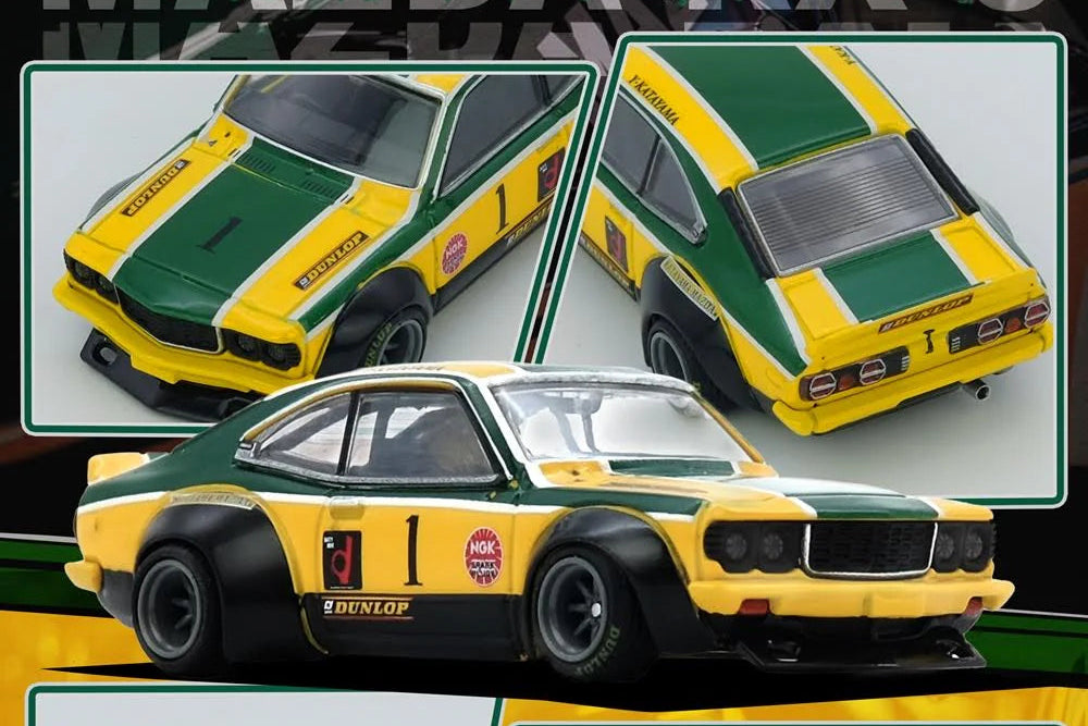 (Pre-Order) (IN64-RX3-KTYM) MAZDA SAVANNA RX3 "KATAYAMA RACING" Livery