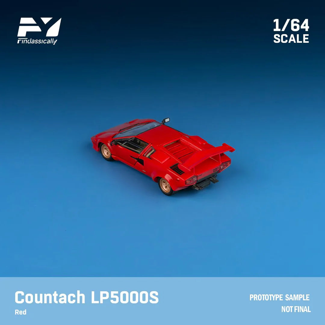 Finclassically - Countach LP 5000 S Red