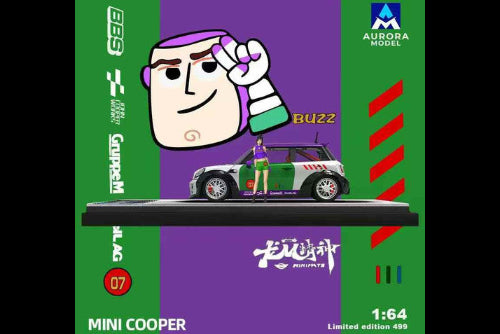 (AM643639-1) - BMW Mini with Figurine (Buzz Lightyear)
