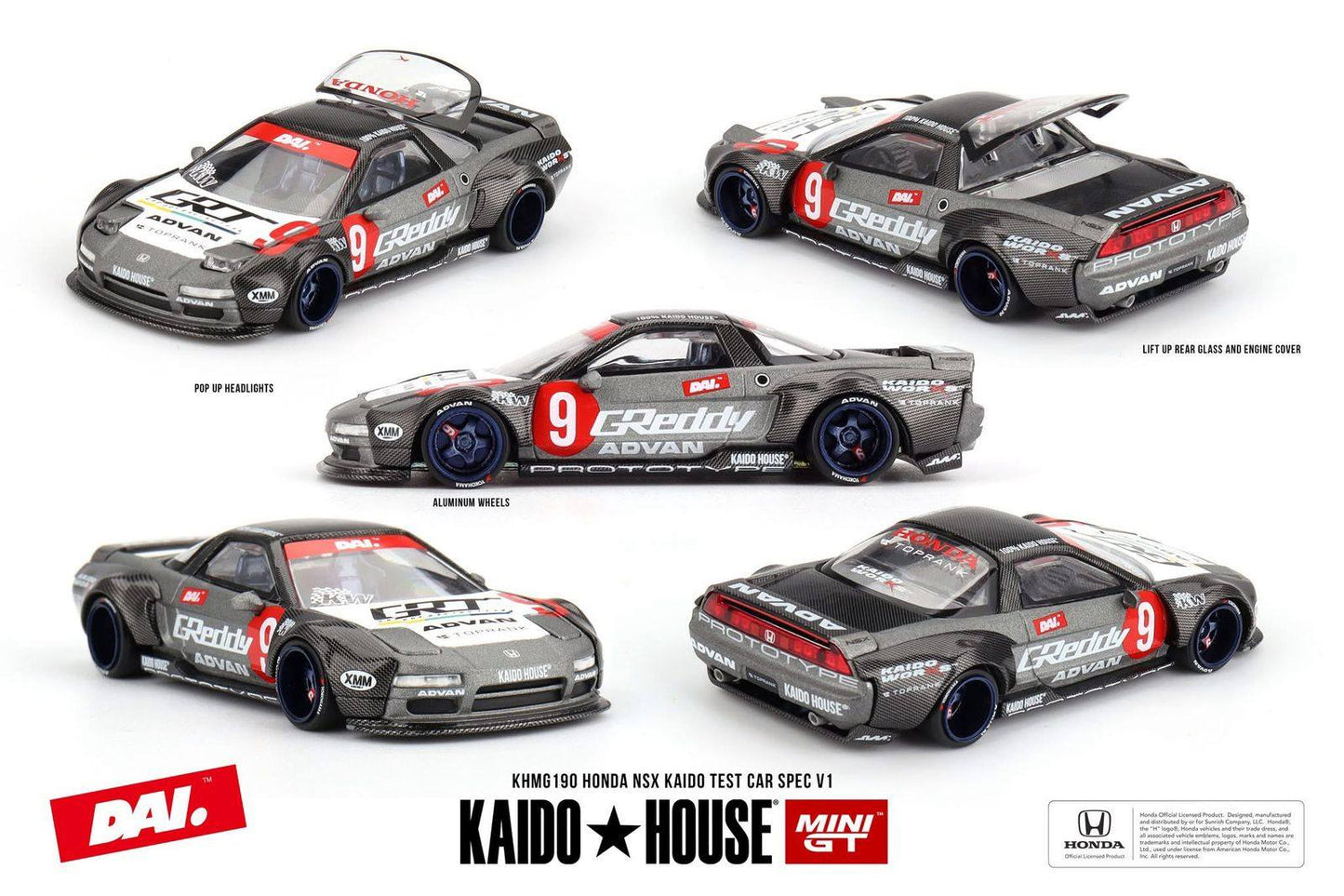 (KHMG190) Honda NSX Kaido Test Car Spec V1