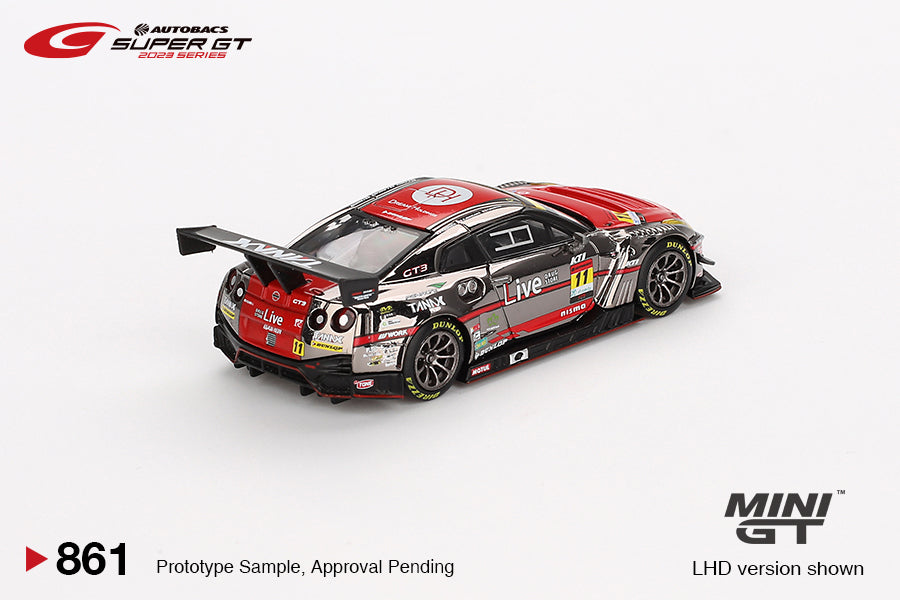 (MGT00861-BL) Nissan GT-R NISMO GT3 #11 "GAINER TANAX GT-R" GAINER 2023 (Blister pack)