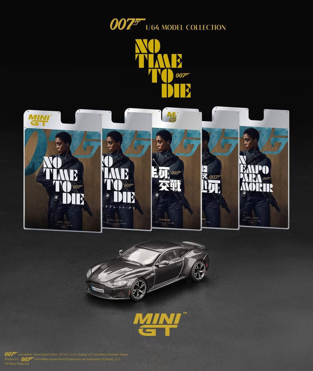 (MGT00904-007SC) Aston Martin DBS “No Time To Die” (Simplified Chinese)