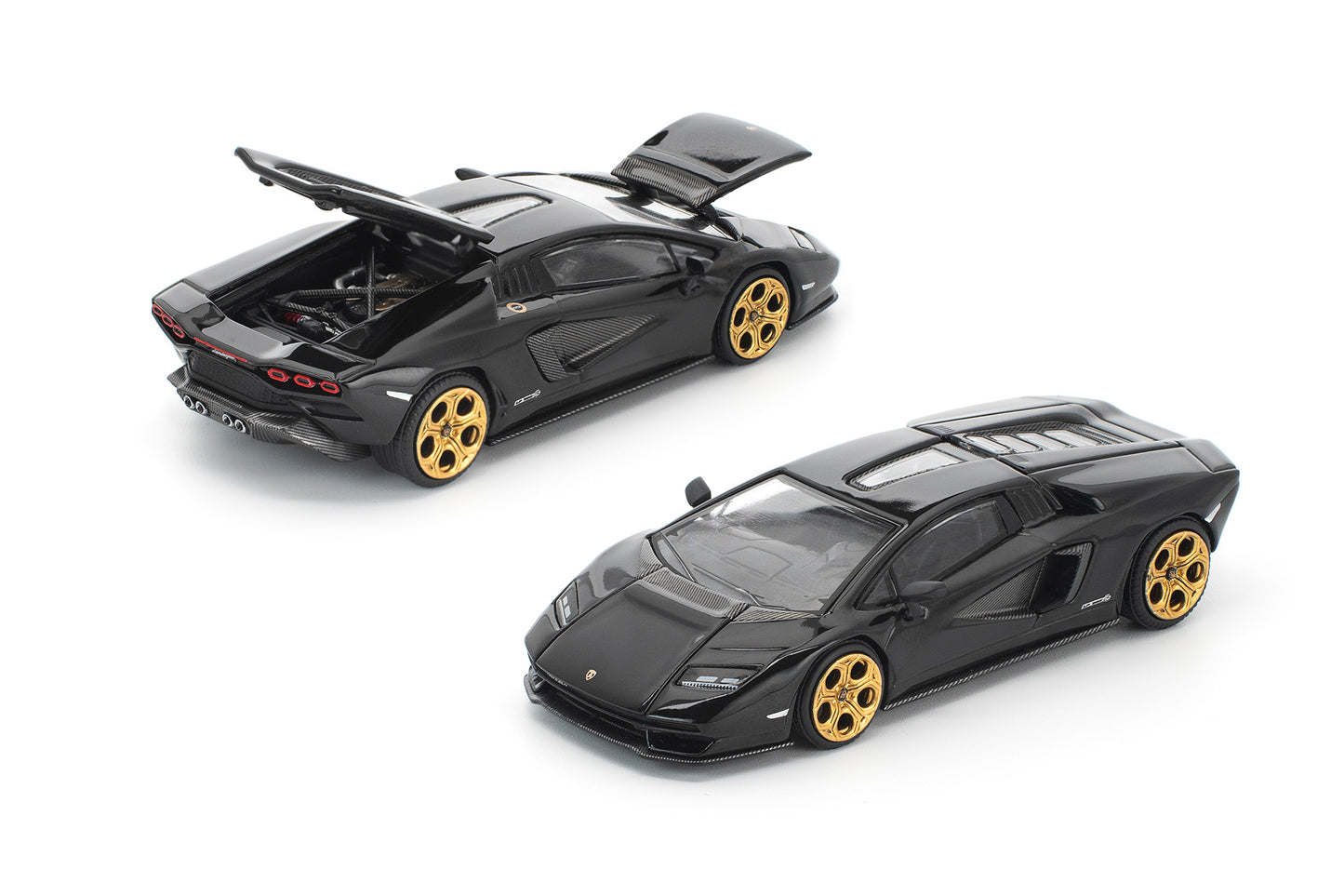 (Pre-Order)(PR640341) - LAMBORGHINI COUNTACH LPI 800-4 DEEP BLACK