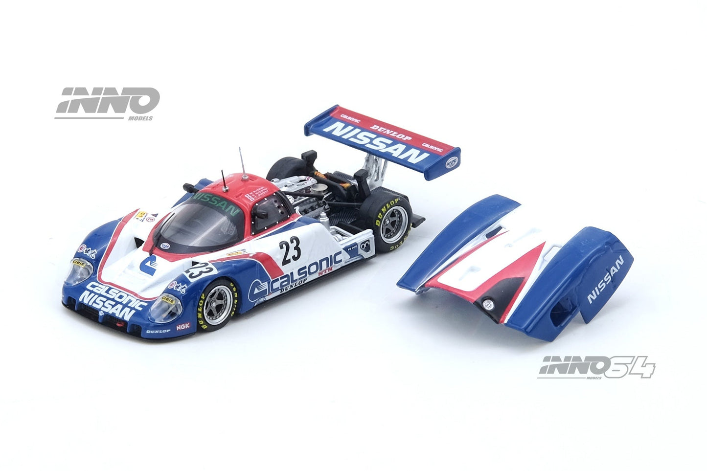 (Pre-Order) (IN64-R89C-89LM23) R89C LE MANS 1989 No23 Masahiro Hasemi / Kazuyoshi Hoshino / Toshio Suzuki