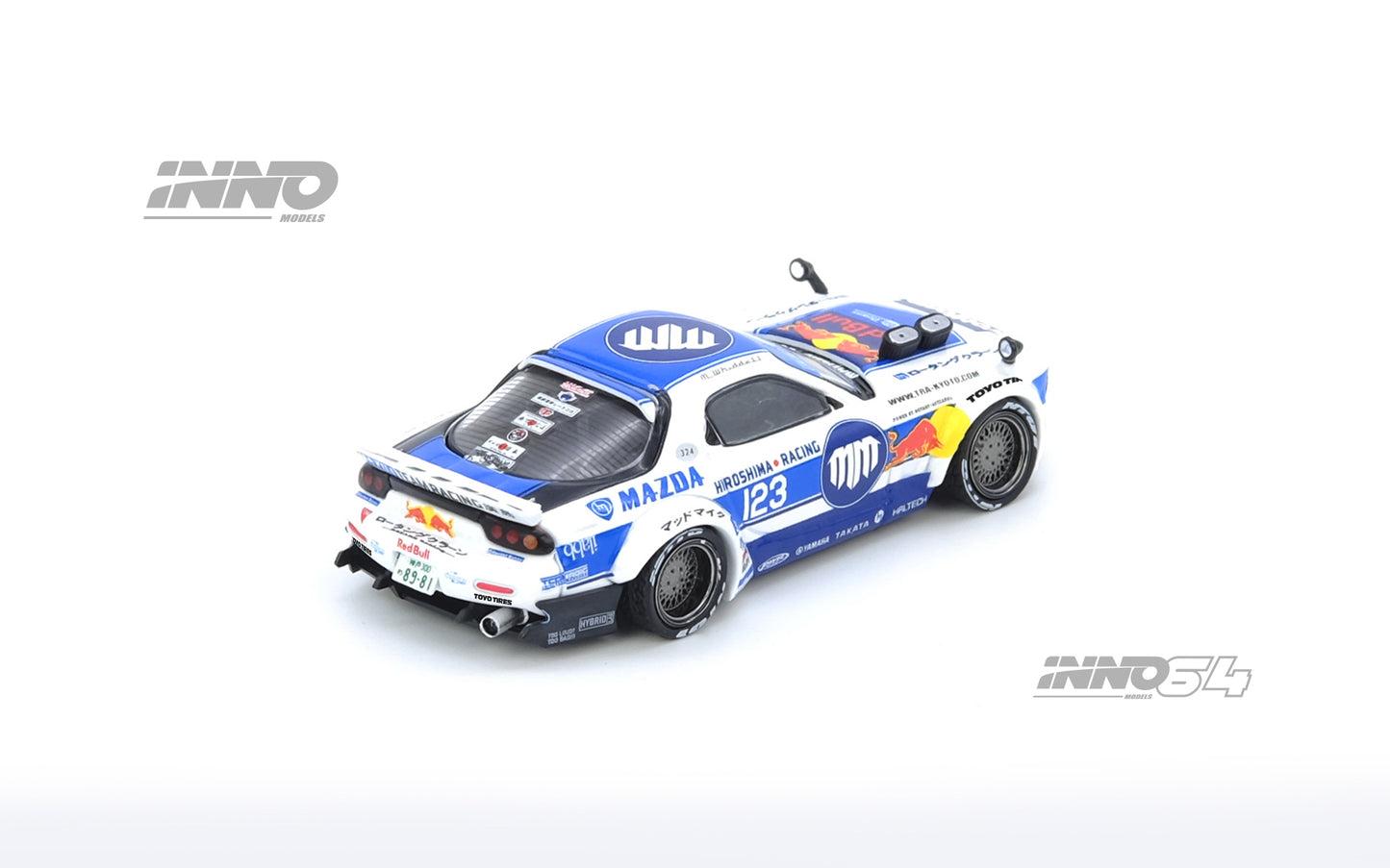(Pre-Order) (IN64-MADLAB01-MADBUL) MAZDA RX7 (FD3S) "PANDEM ROCKET BUNNY" MADBUL MADLAB COLLECTION 001