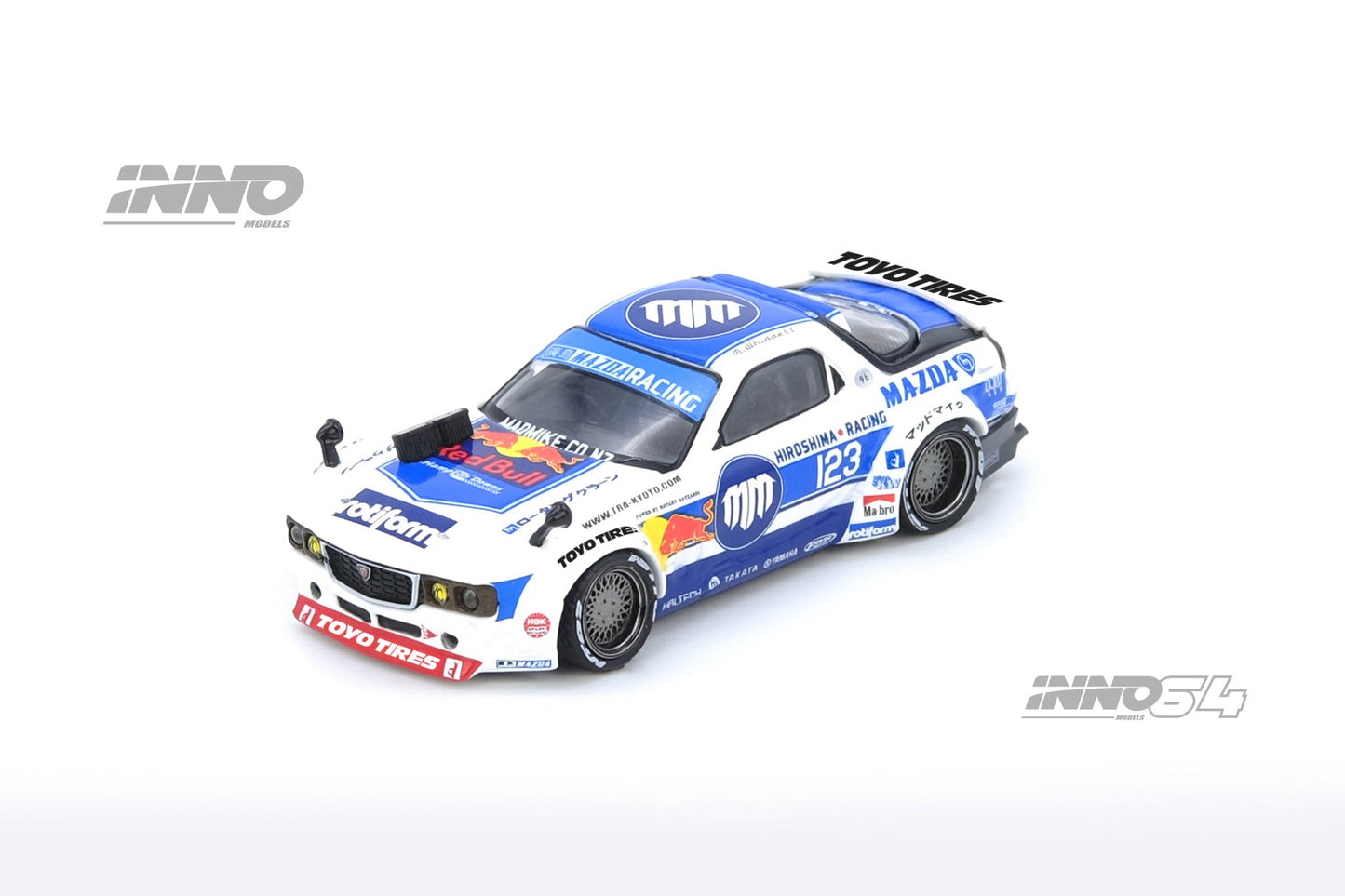 (Pre-Order) (IN64-MADLAB01-MADBUL) MAZDA RX7 (FD3S) "PANDEM ROCKET BUNNY" MADBUL MADLAB COLLECTION 001