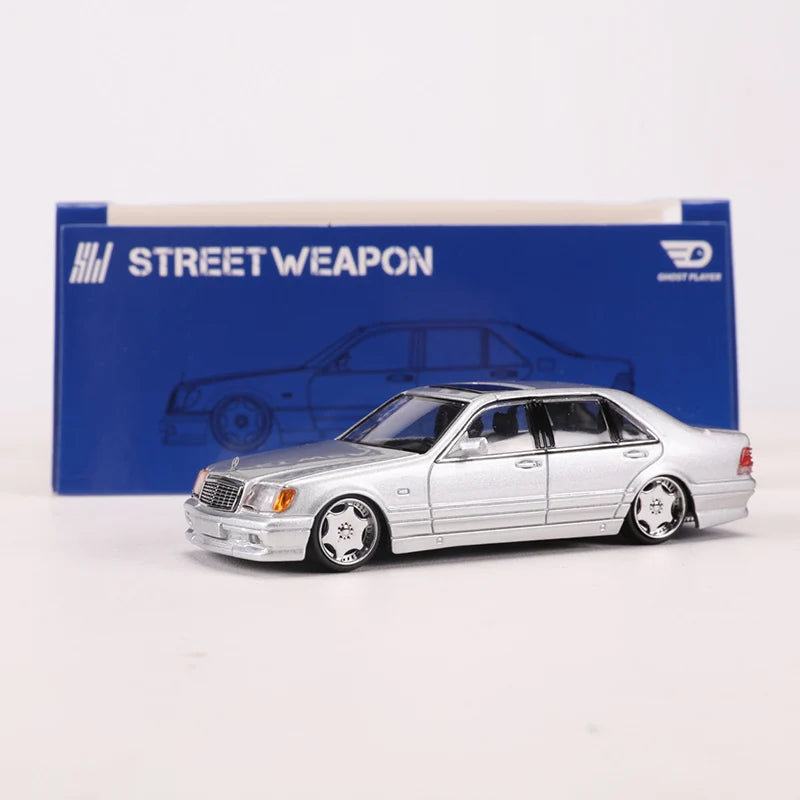 Street Weapon x Ghost Player - Mercedes Benz W140 (Silver)