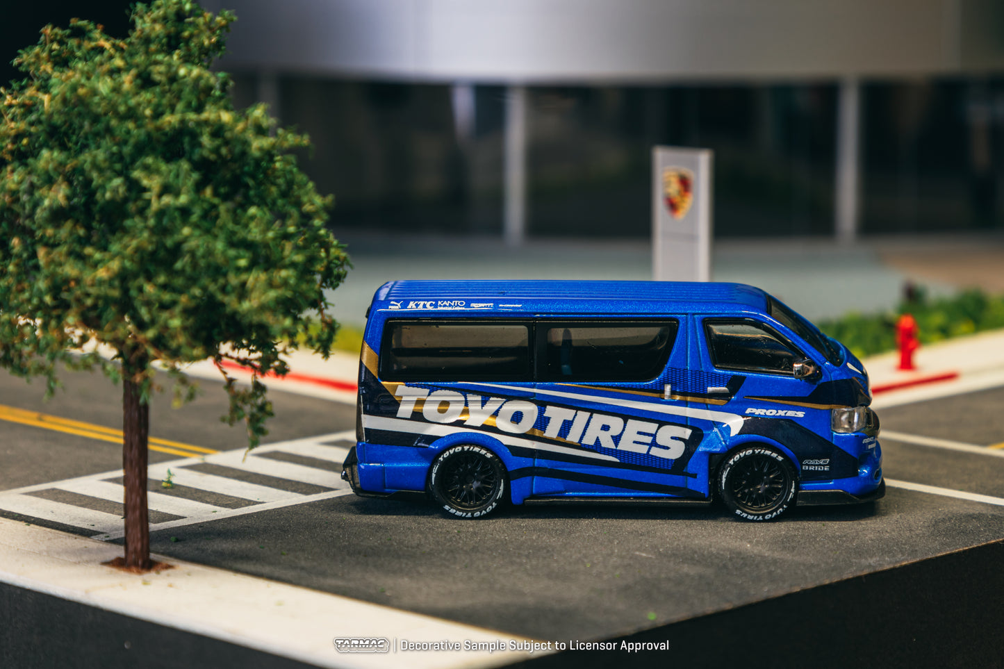 (Pre-Order) (T64-038-TOYO) Toyota Hiace Widebody Toyo Tires