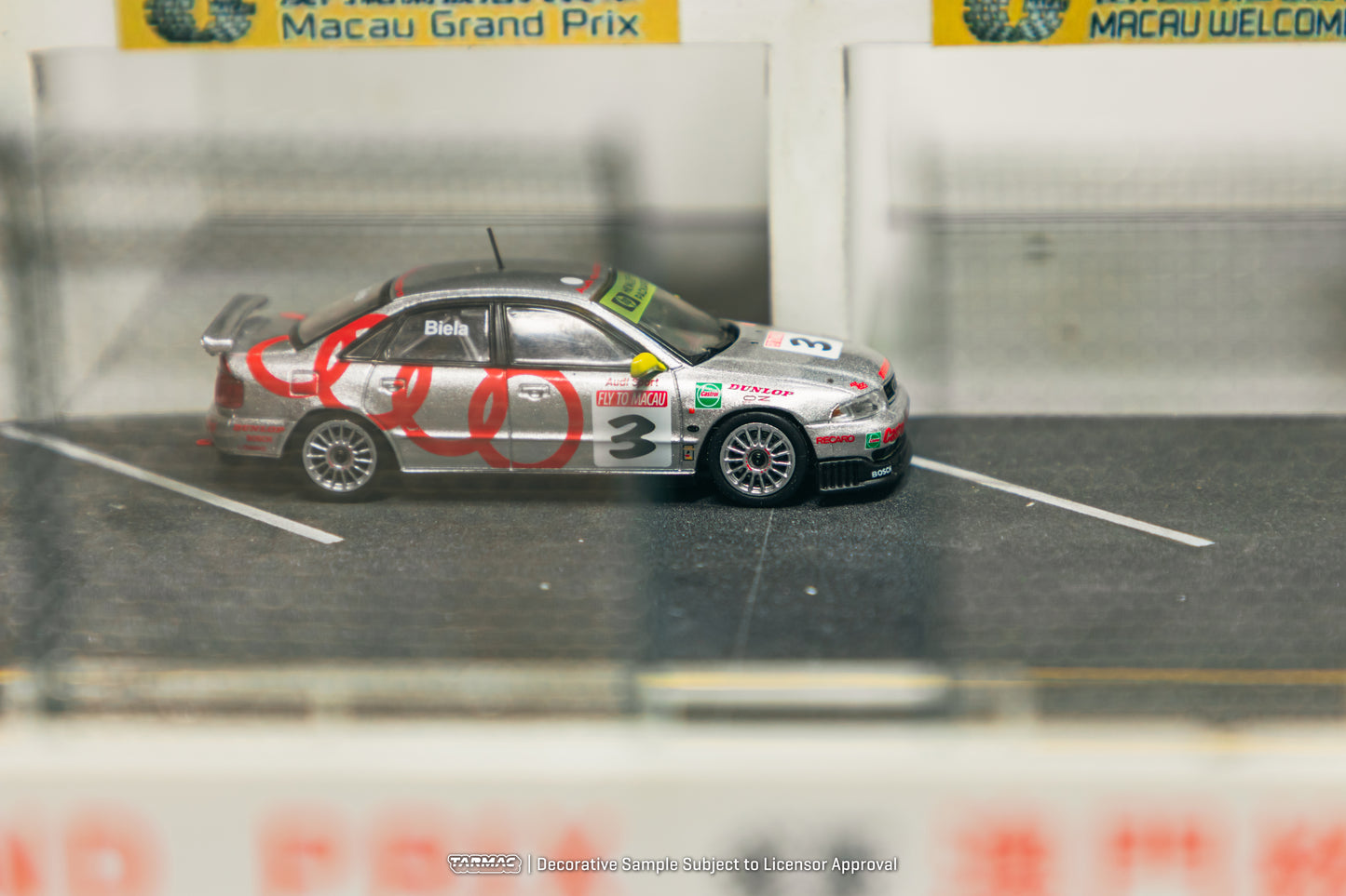 (Pre-Order) (T64-077-96MGP03) Audi A4 Quattro (Macau Guia Race 1996 Winner)