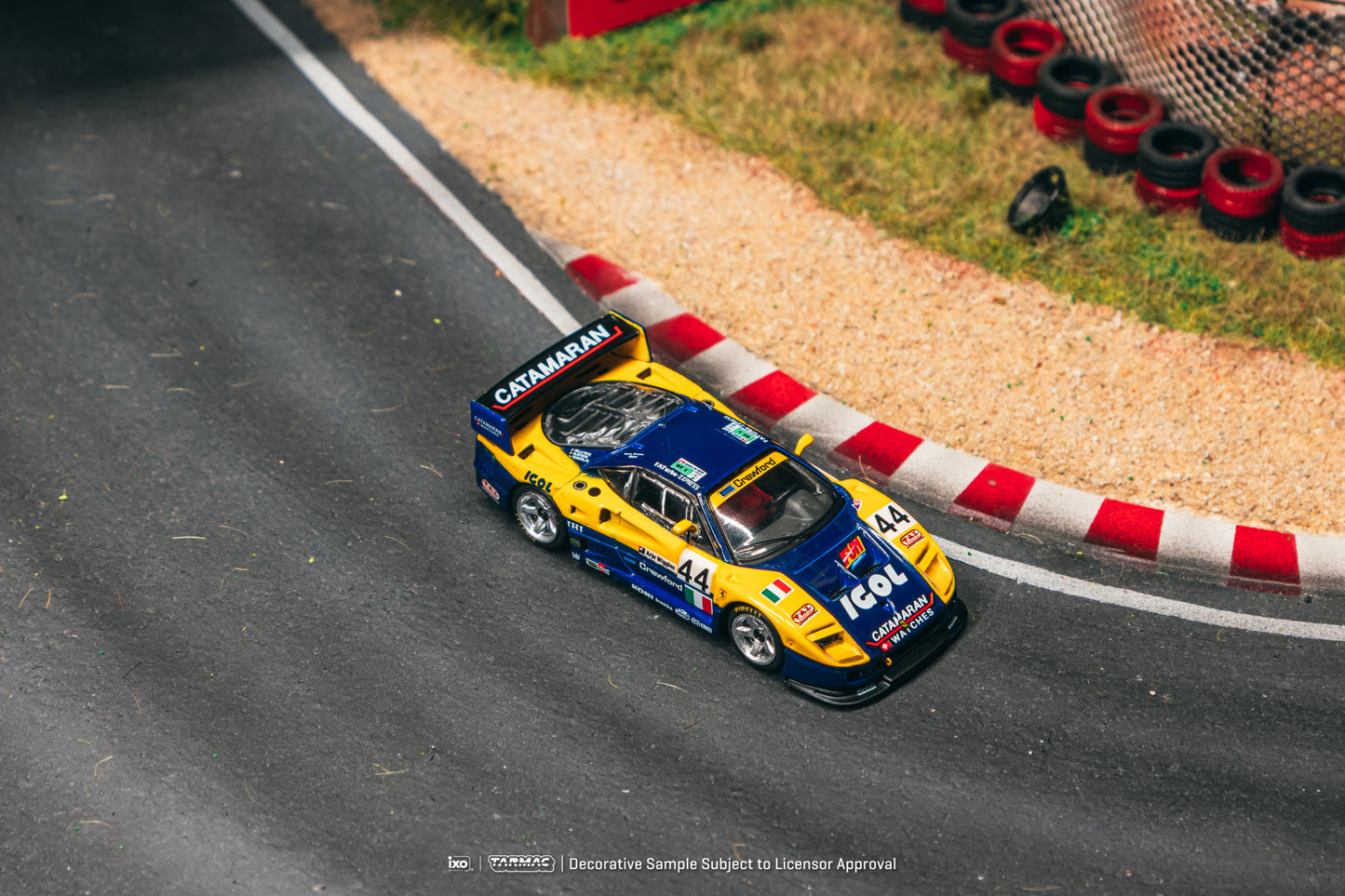 (Pre-Order) (T64-088-96LM44) Ferrari F40 GTE 24h of Le Mans 1996