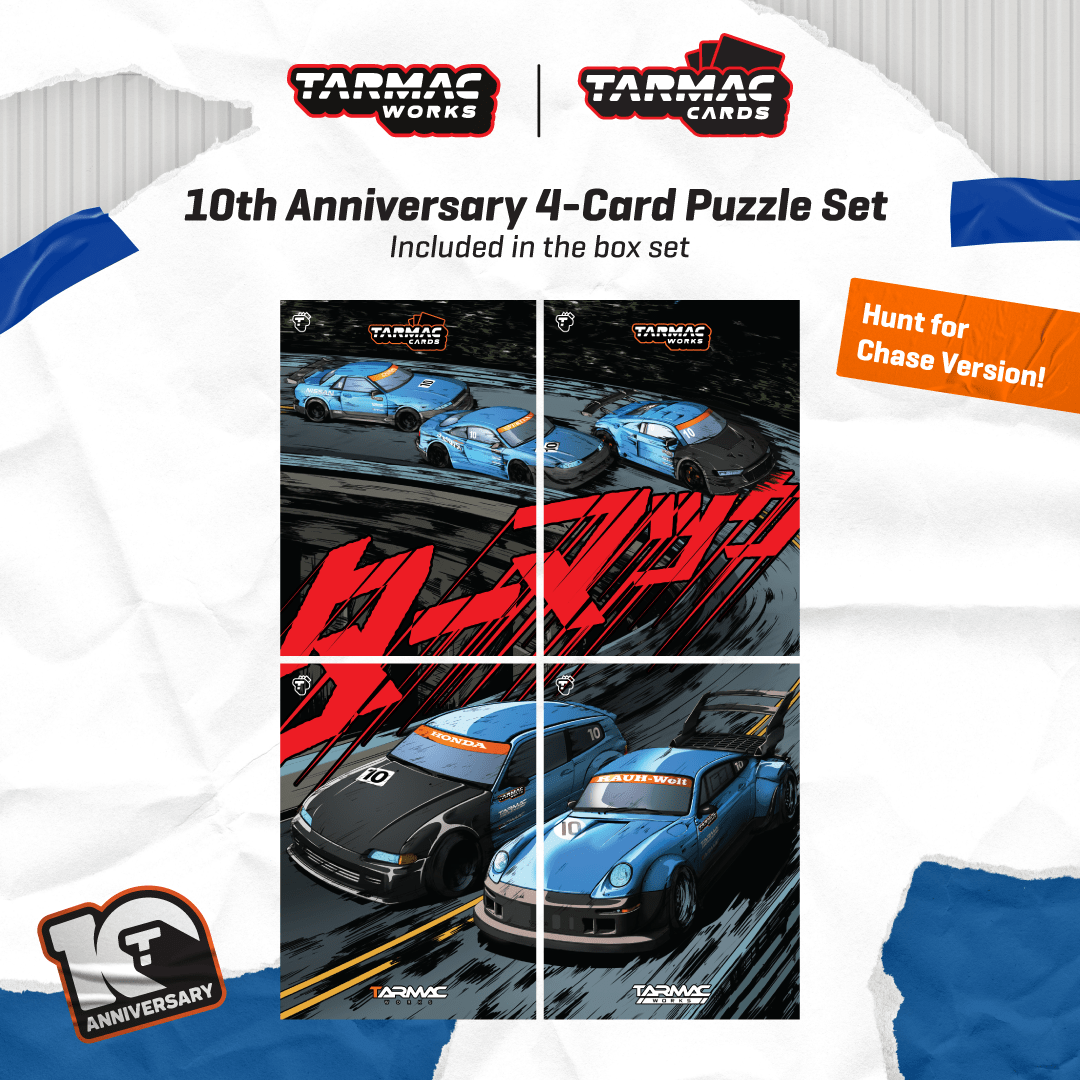 (Pre-Order) (T64-BOXSET-10TH) - Tarmac Works 10th Anniversary Box Set