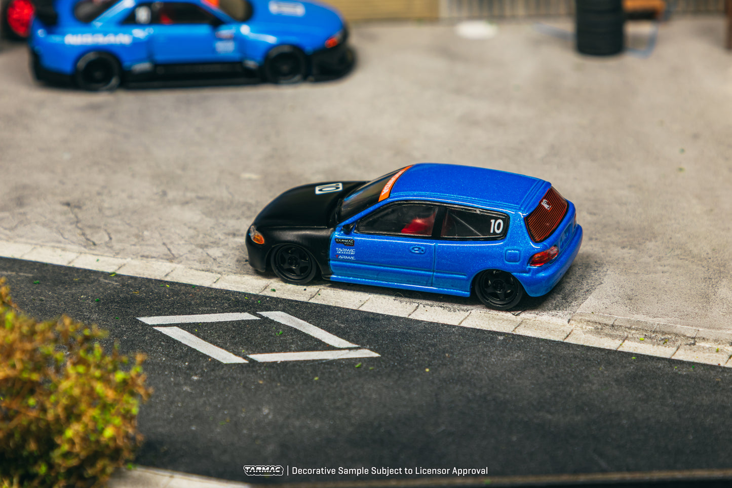 (Pre-Order) (T64-TL001-10TH) - Honda Civic EG6 (Tarmac Works 10th Anniversary)