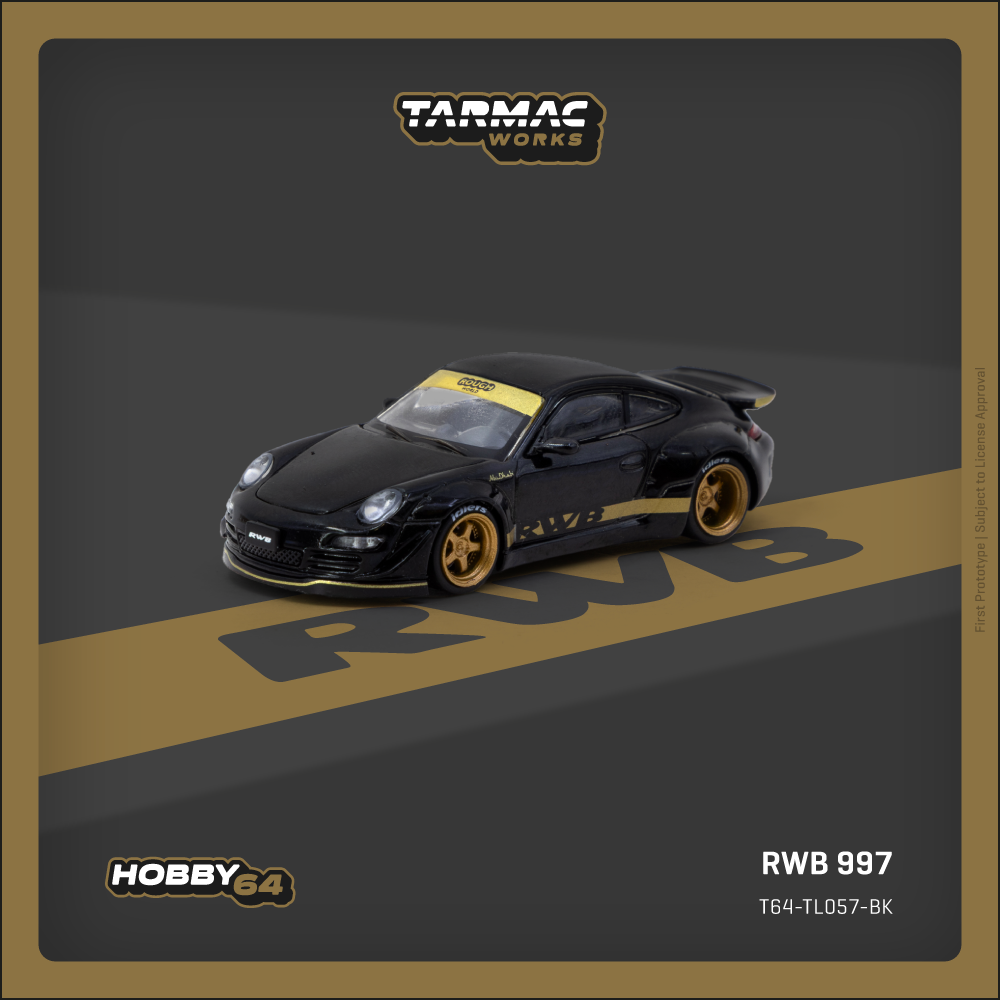 (Pre-Order) (T64-TL057-BK) - RWB 997 (Black)