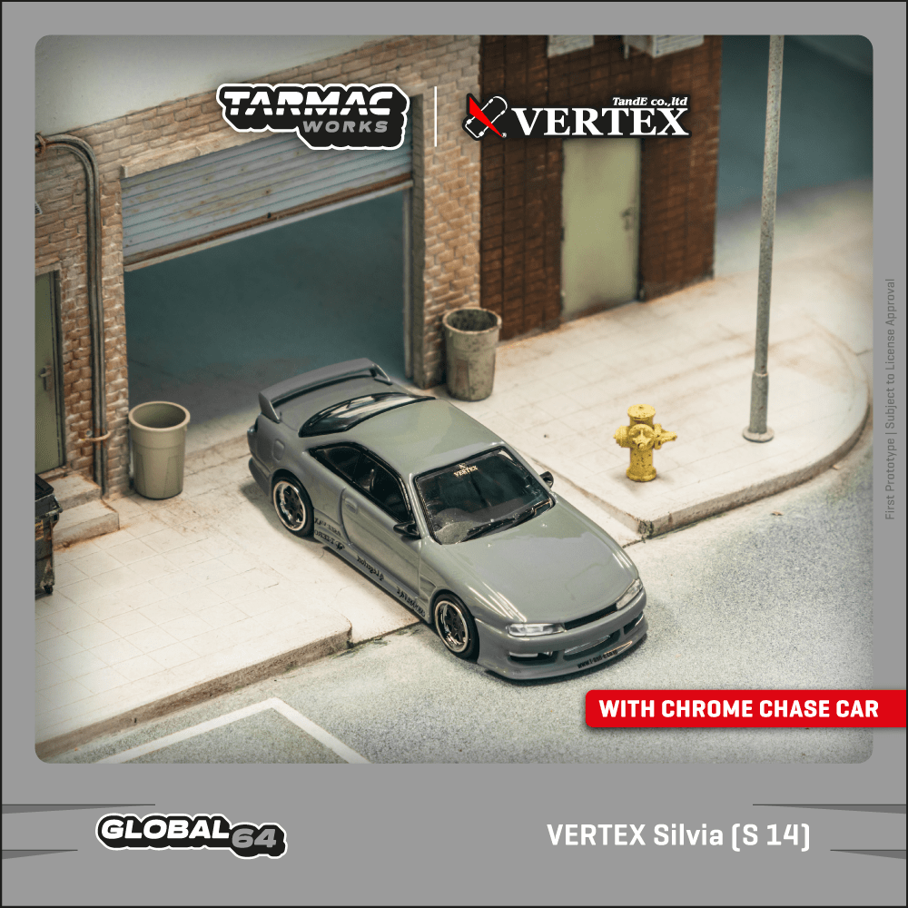 (Pre-Order) (T64G-018-GY) - VERTEX Silvia (S 14) Grey