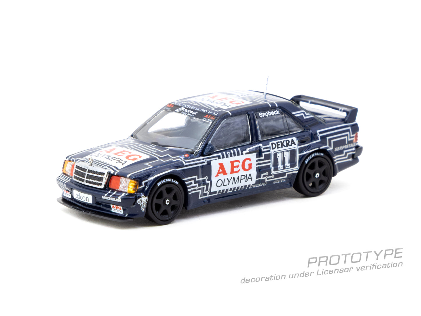 (Pre-Order) (T64G-057-89DTM11) - Mercedes-Benz 190 E 2.5-16 EVO 1