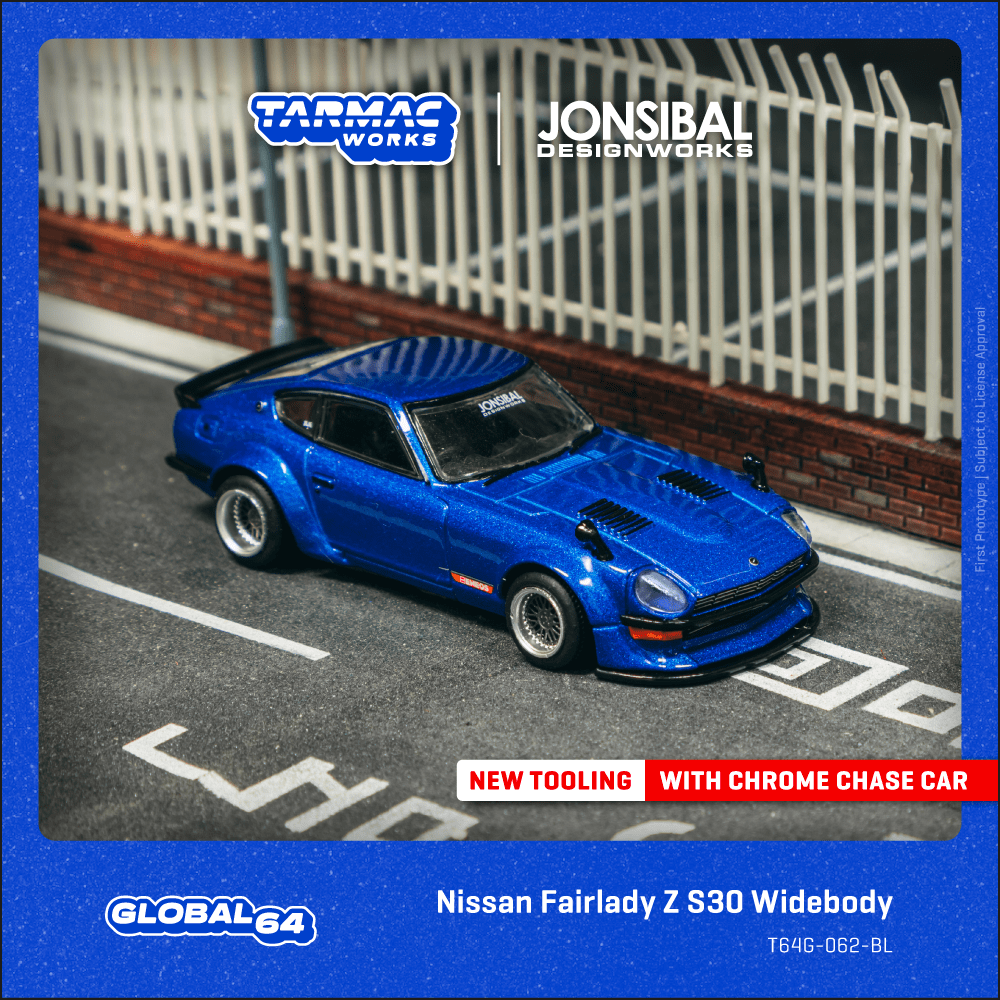 (Pre-Order) (T64G-062-BL) - Nissan Fairlady Z S30 Widebody