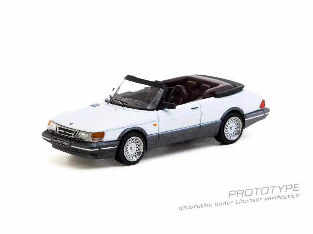 (Pre-Order) (T64G-067-WH) Saab 900 Turbo Convertible White
