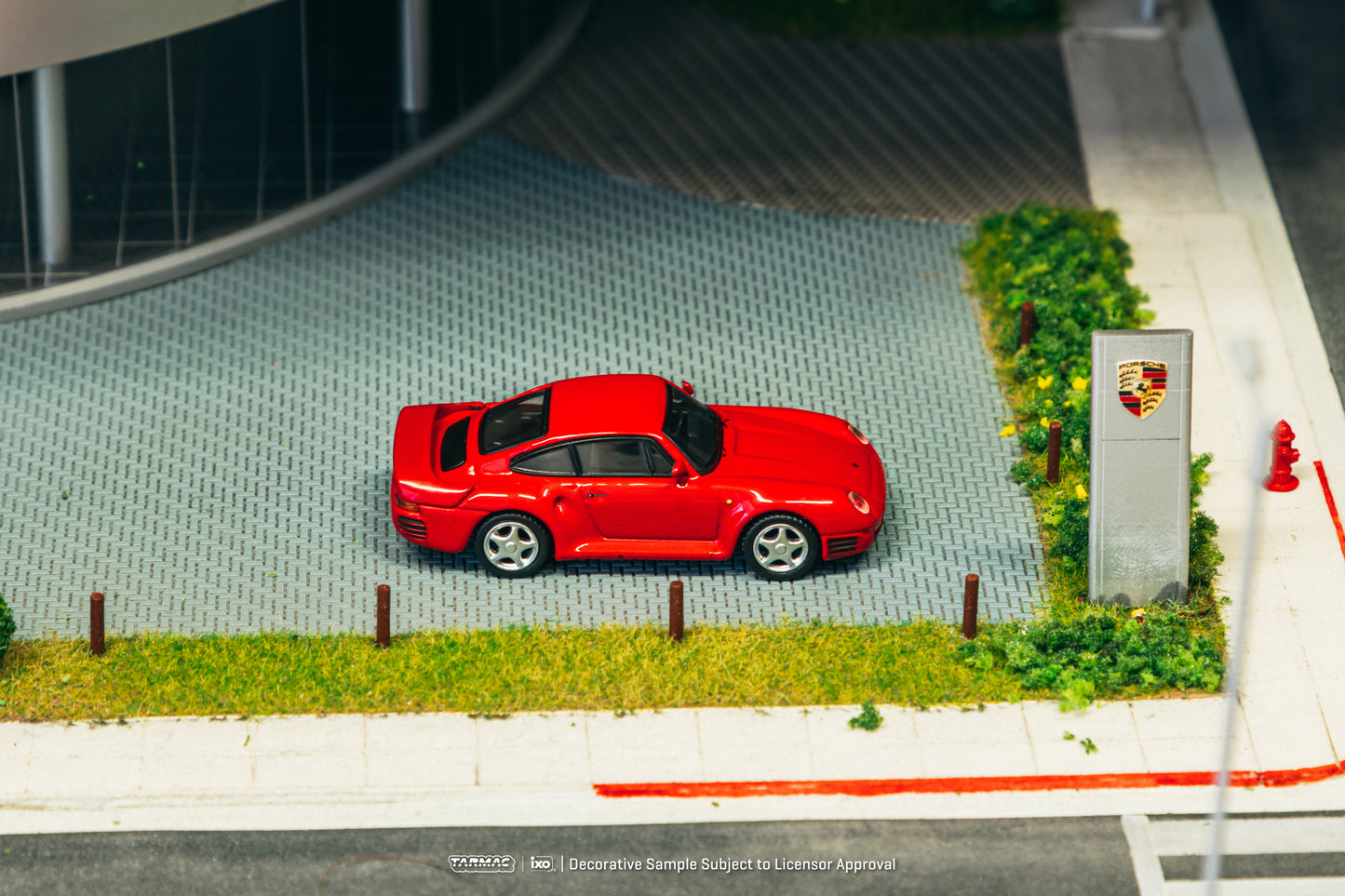 (Pre-Order) (T64G-068-RE) - Porsche 959 (Red)