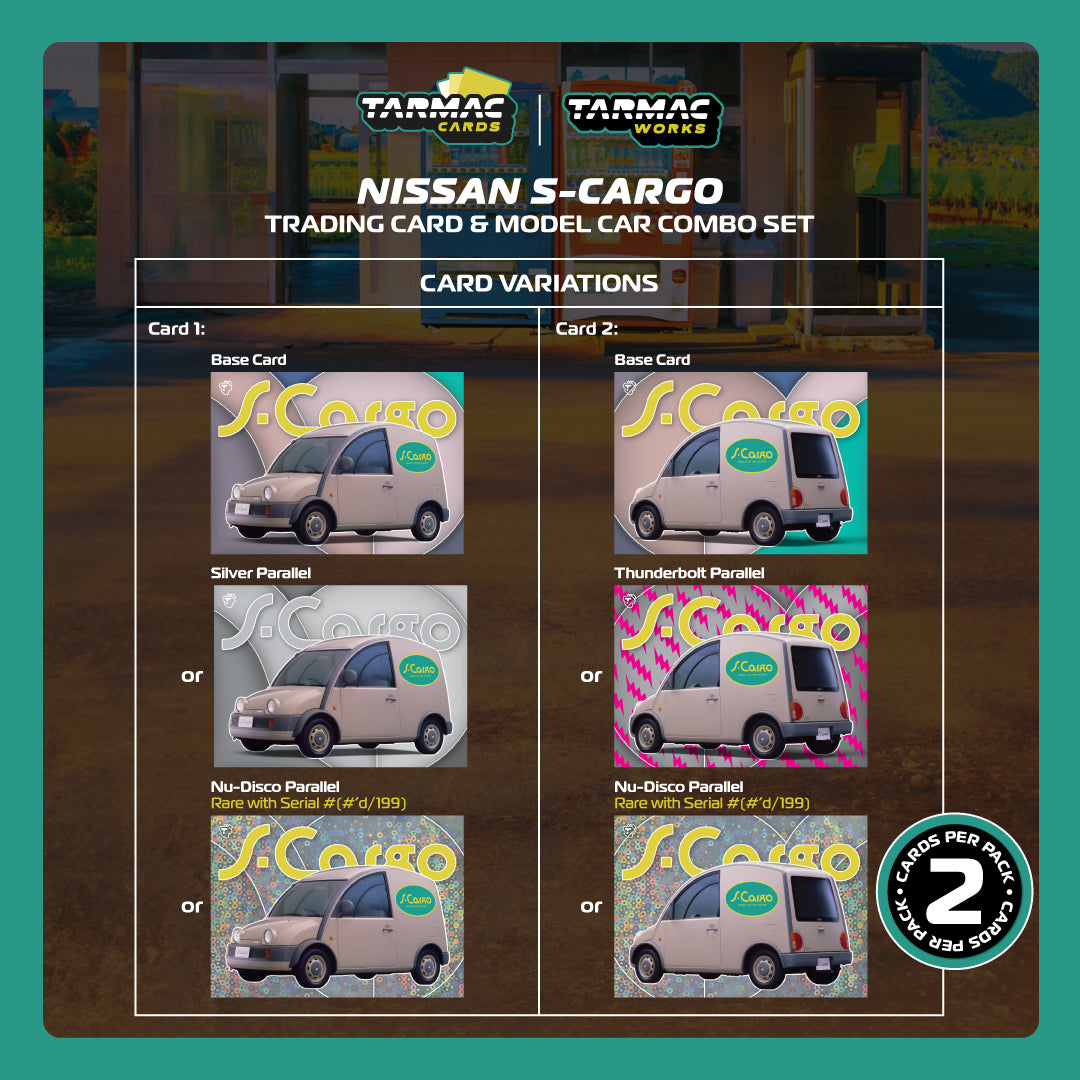 (Pre-Order) (T64G-073-PRE) - Nissan S-Cargo Presentation + Trading Cards