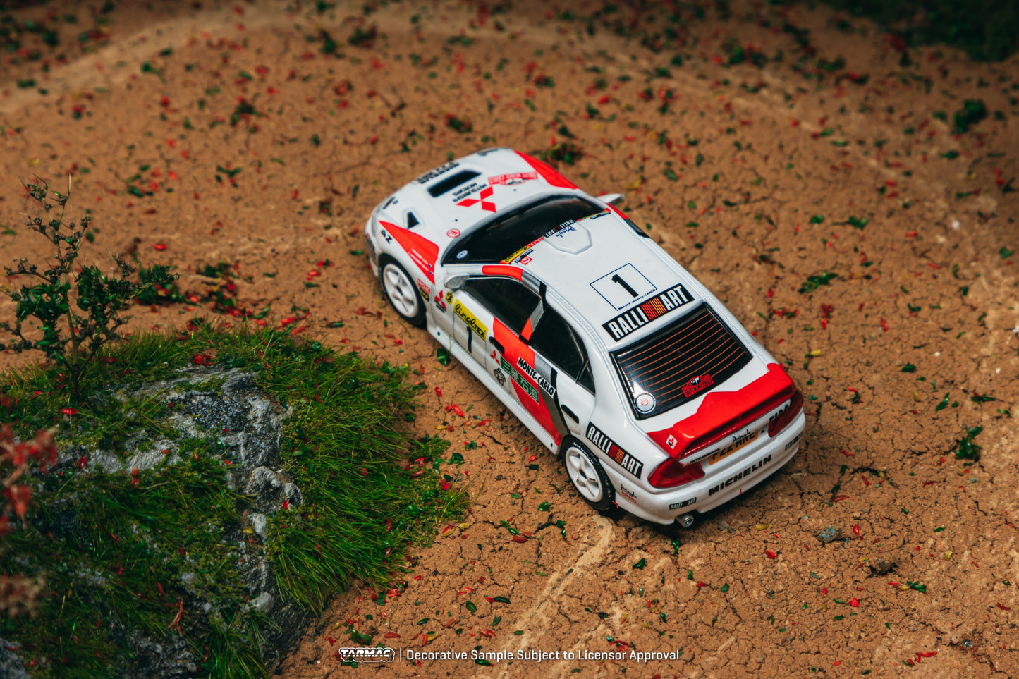(T64G-076-97MCR01) Mitsubishi Lancer Evolution IV (Rallye Monte Carlo 1997)