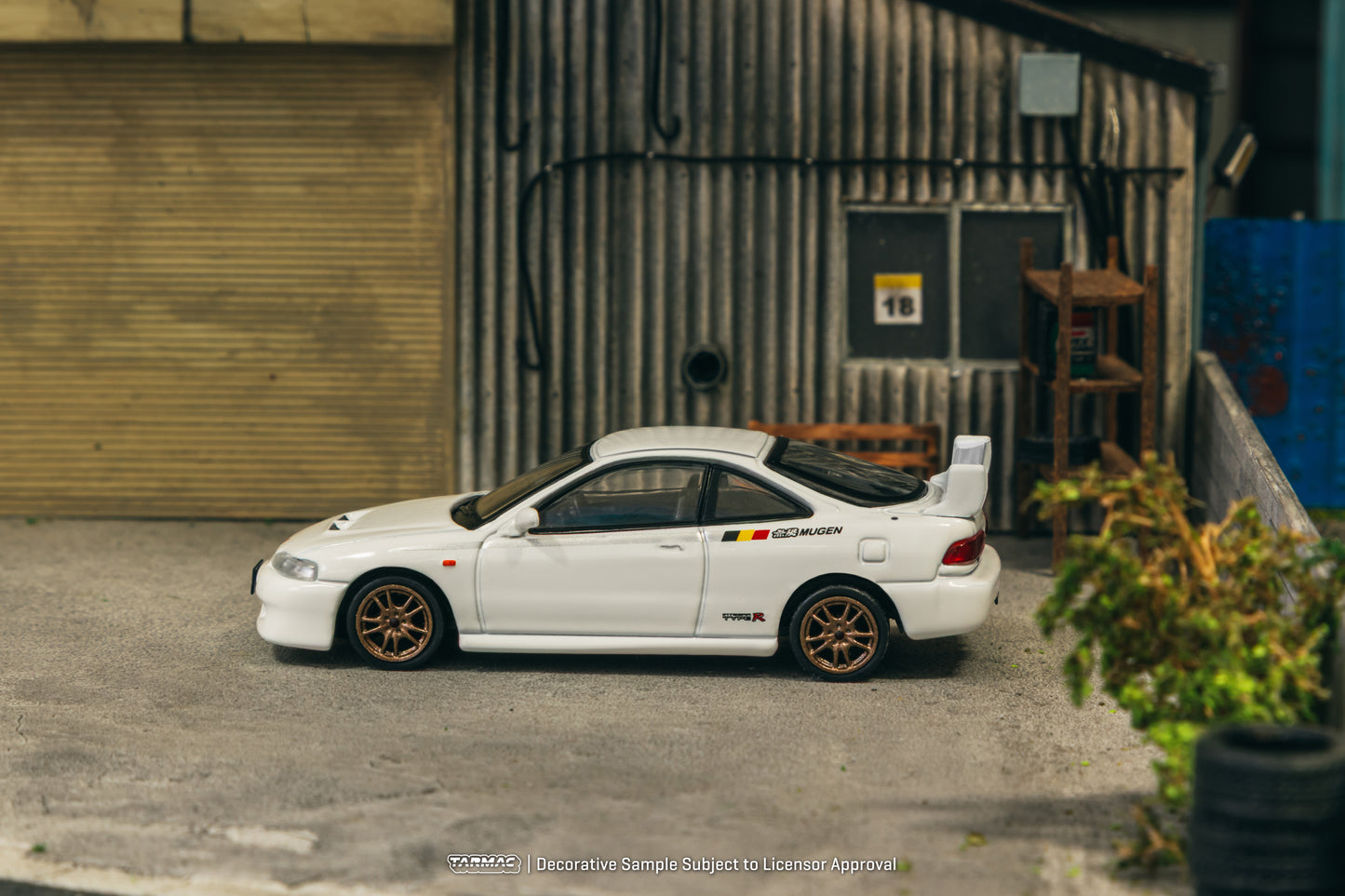 (Pre-Order) (T64G-TL059-WH) - Honda Integra TYPE R DC2 MUGEN Championship (White)