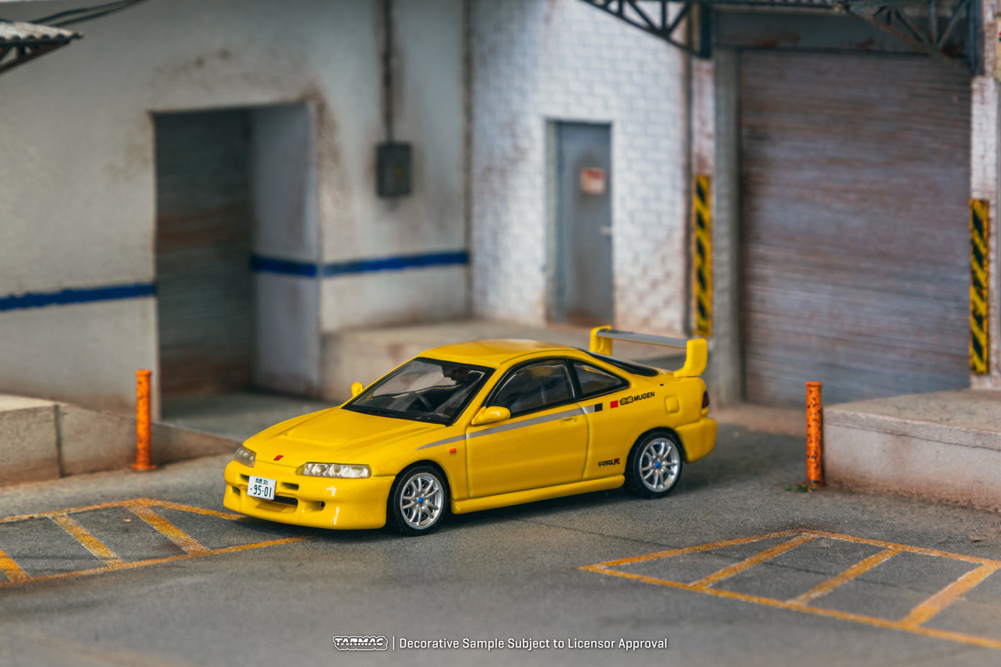 (Pre-Order) (T64G-TL059-YL) - Honda Integra TYPE R DC2 MUGEN Sunlight Yellow