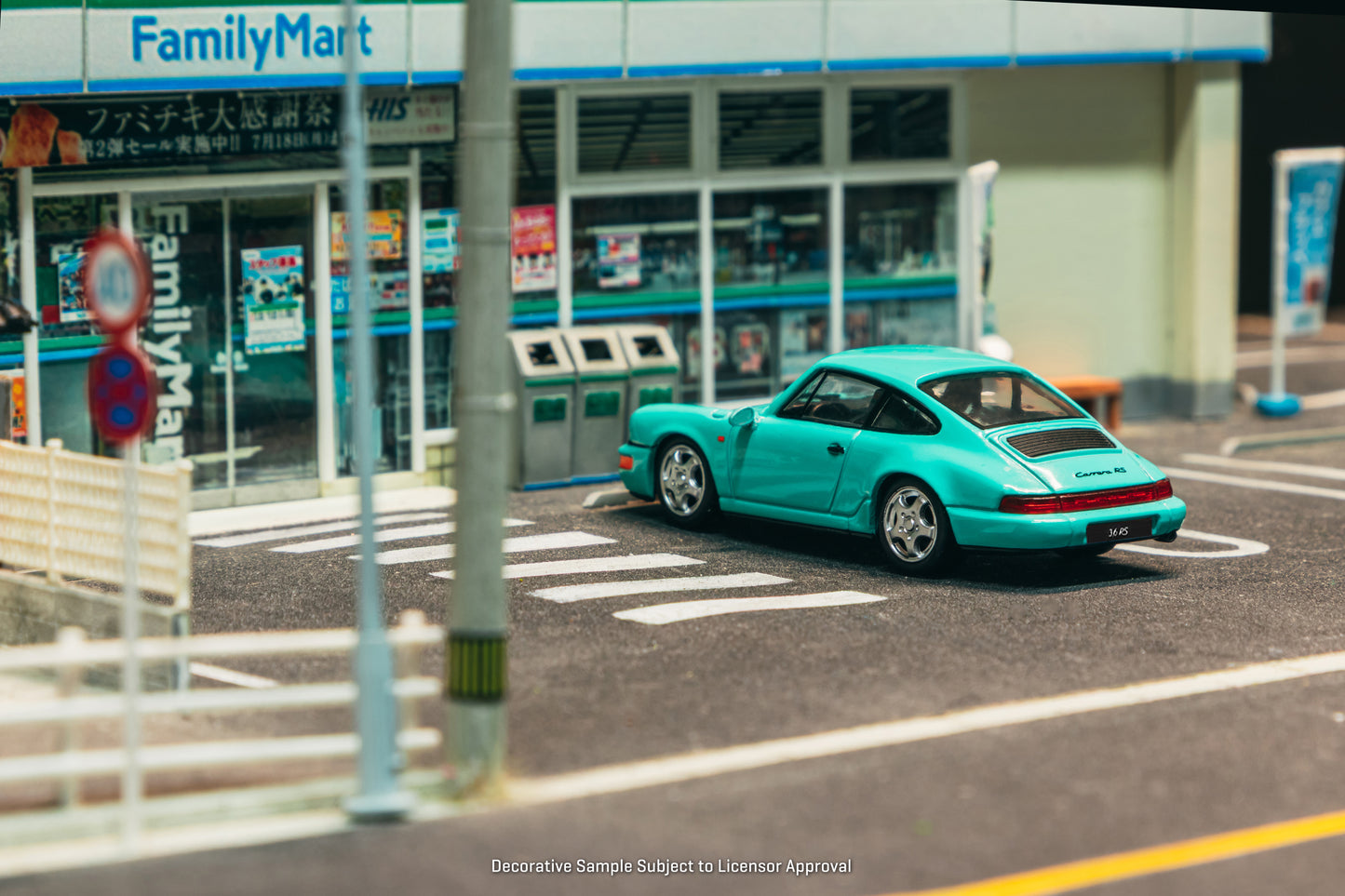 (Pre-Order) (T64S-017-MG) Porsche 911 Carrera RS (964) (Mint Green)