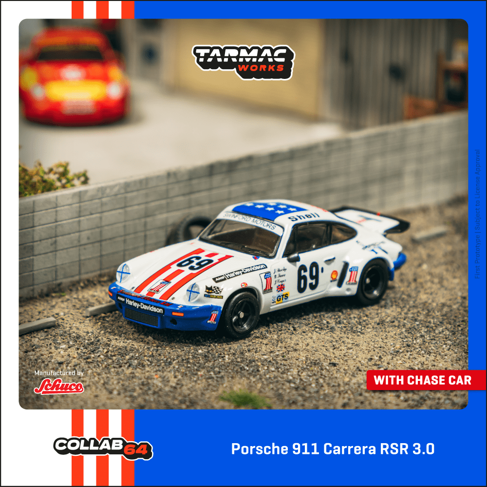 (Pre-Order) (T64S-024-75LM69) - Porsche 911 Carrera RSR 3.0