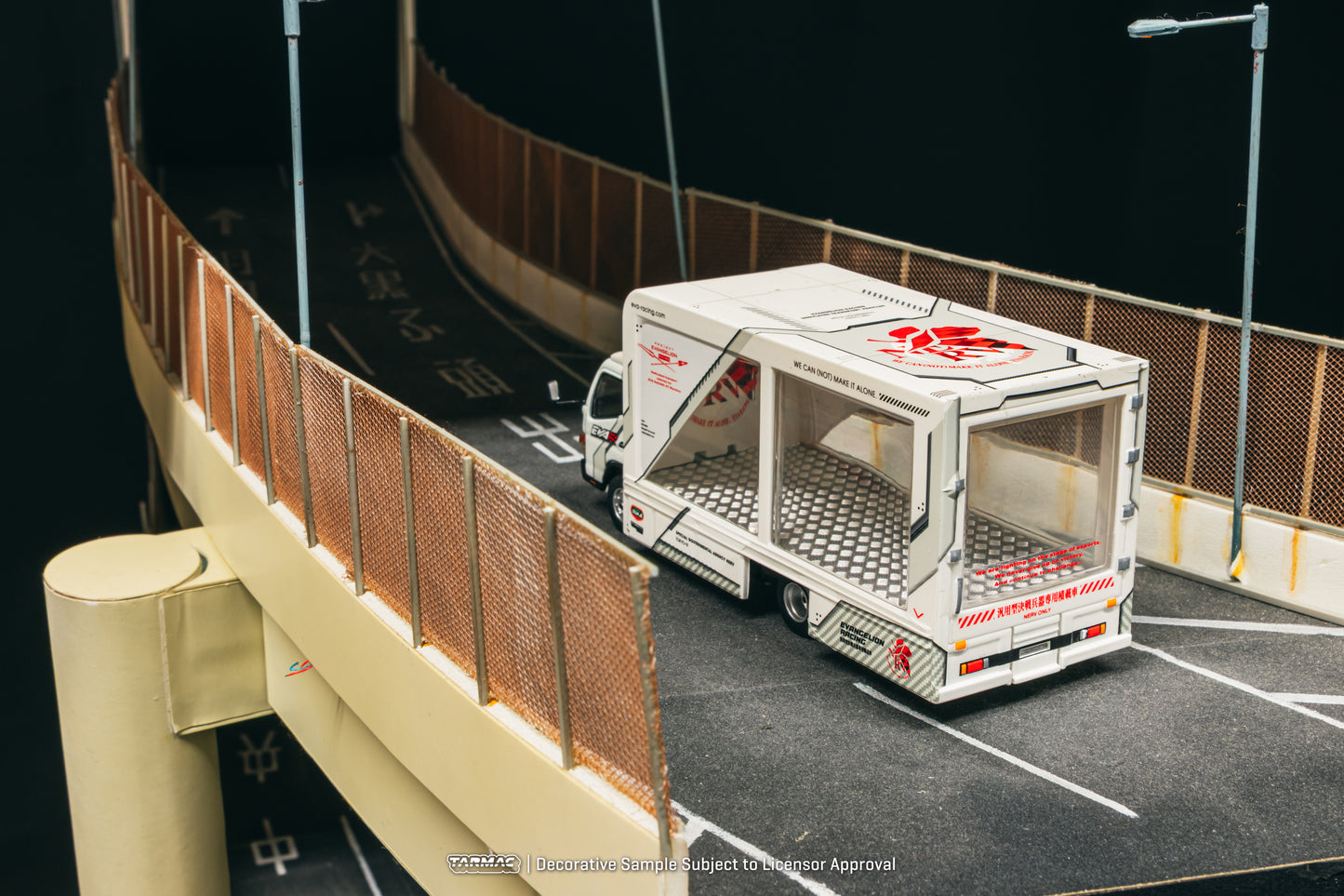 (Pre-Order) (T64T-TL002-EVA) Mitsubishi Fuso Canter EVA Racing