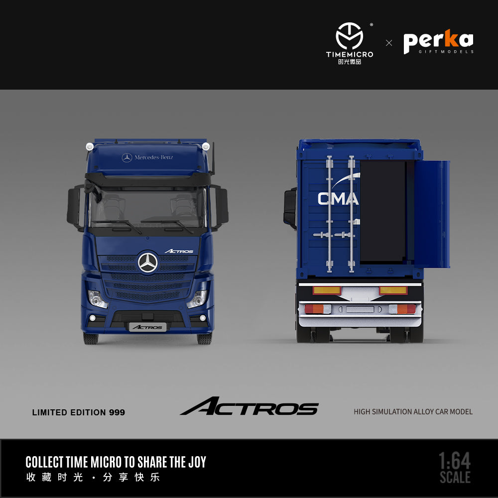 (Pre-Order) (TM646725) Benz Actros Container Truck