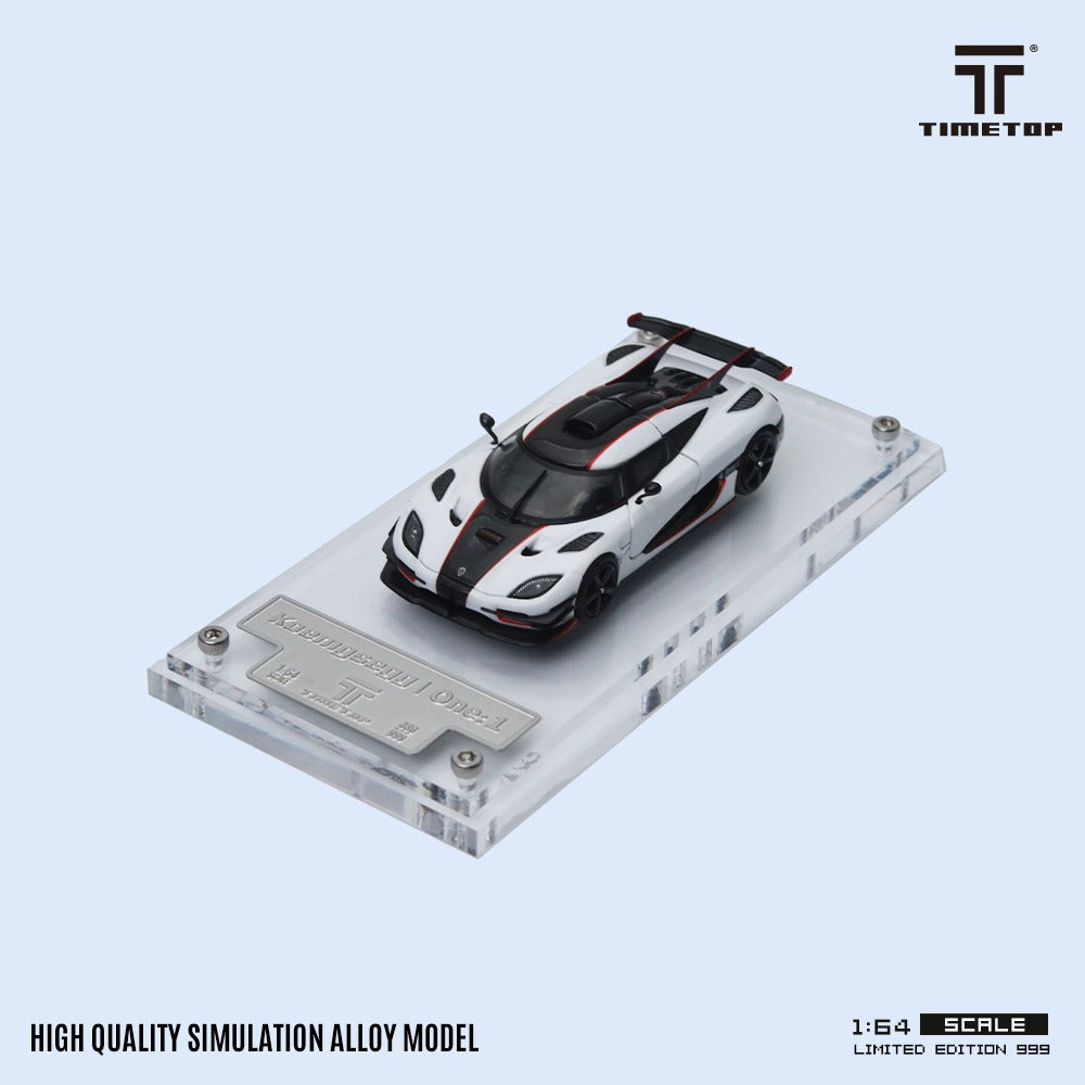 (TT644811) Koenigsegg One:1 (White)