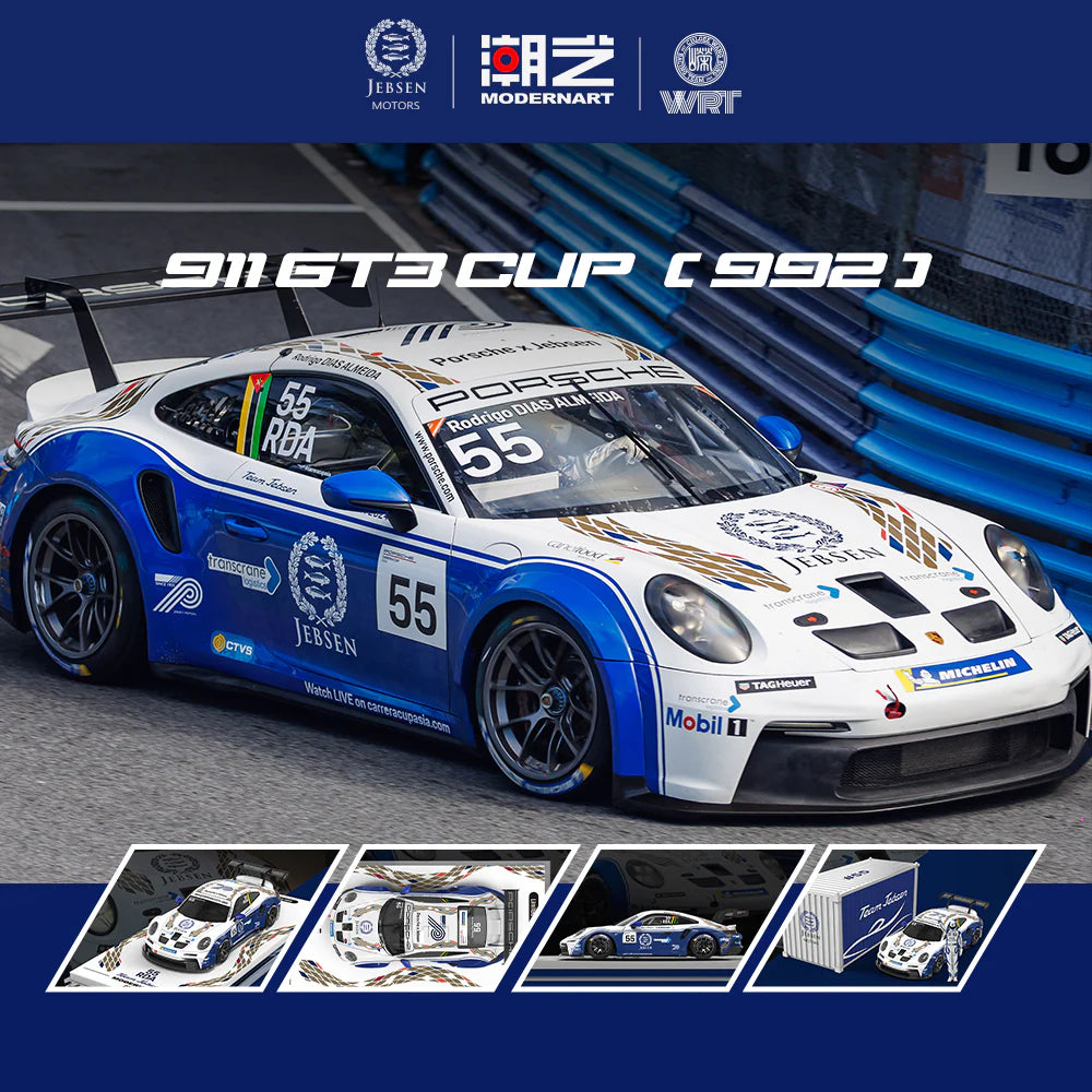 (MD647316) ModernArt x WRT - Porsche 911 GT3 Carrera Cup (No. 55)