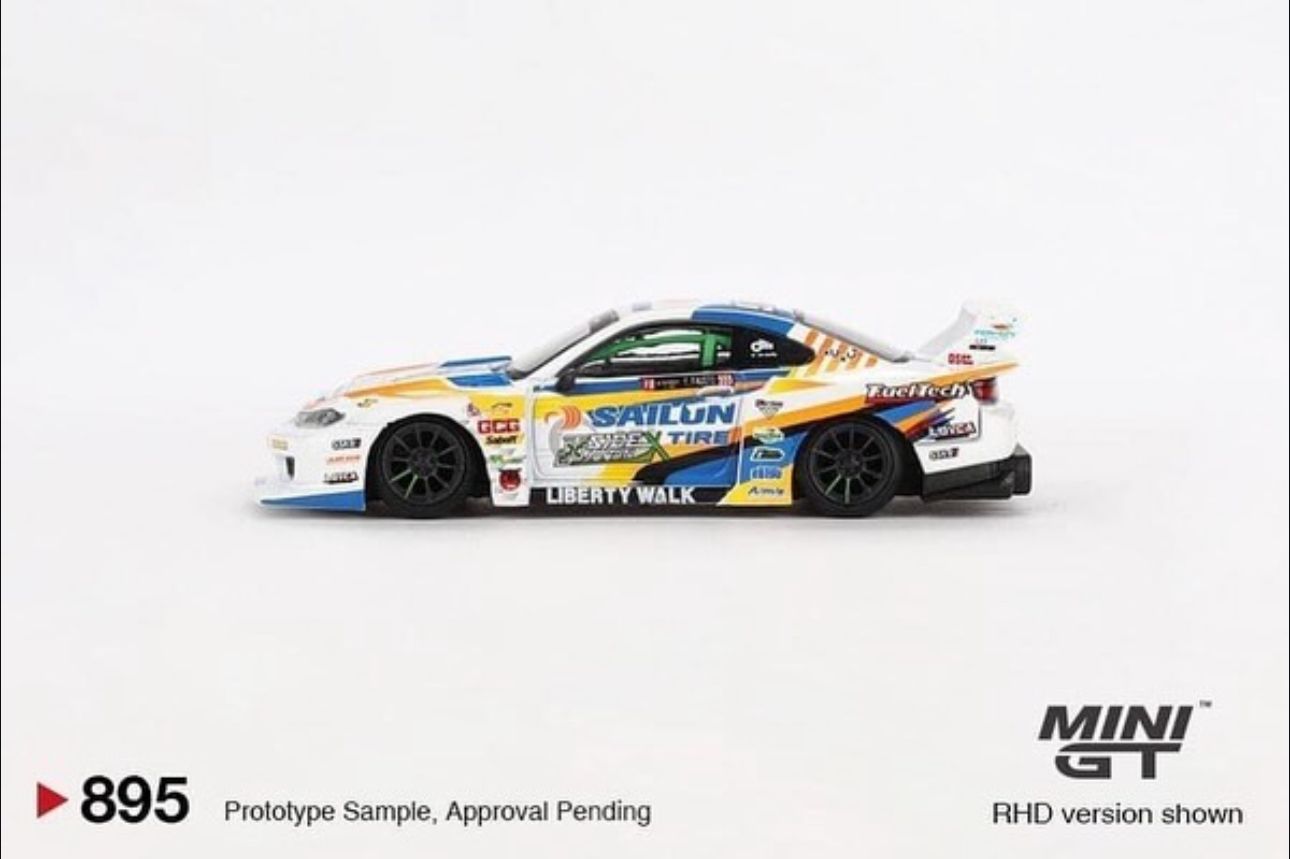 (MGT00895-BL) - Nissan LB Super Silhouette S15 SILVIA #555 2023 Formula Drift Japan - Blister version