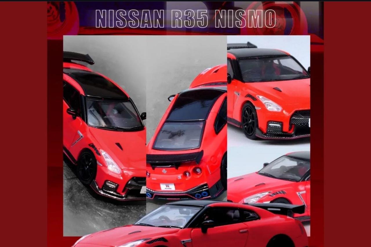 (IN64-R35N-RED) Nissan GT-R R35 Nismo